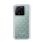 スリムプロテクションケース［ MICHAEL KORS - Signiture - Clear White ］