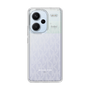 スリムプロテクションケース［ MICHAEL KORS - Signiture - Clear White ］