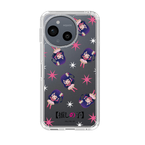スリムプロテクションケース［ 【推しの子】 - アイ - ミニキャラ総柄 ］
