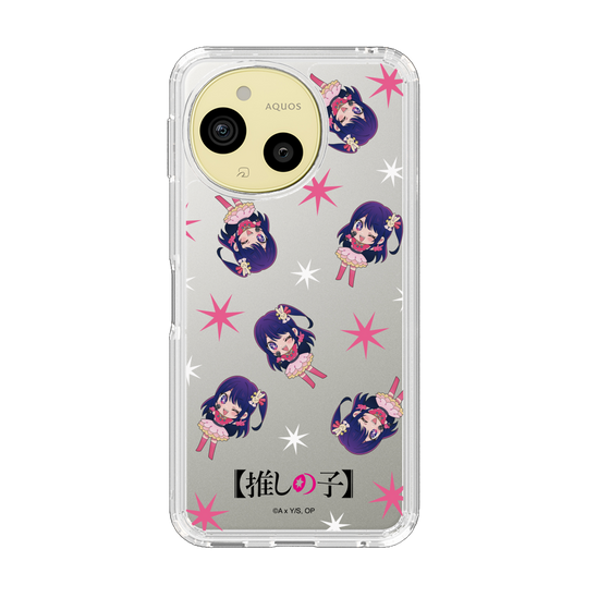 スリムプロテクションケース［ 【推しの子】 - アイ - ミニキャラ総柄 ］