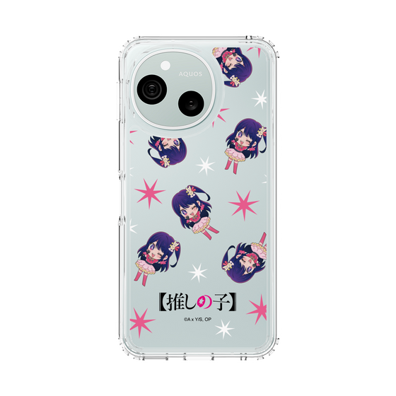 スリムプロテクションケース［ 【推しの子】 - アイ - ミニキャラ総柄 ］