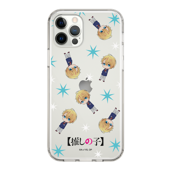 スリムプロテクションケース［ 【推しの子】 - アクア - ミニキャラ総柄 ］