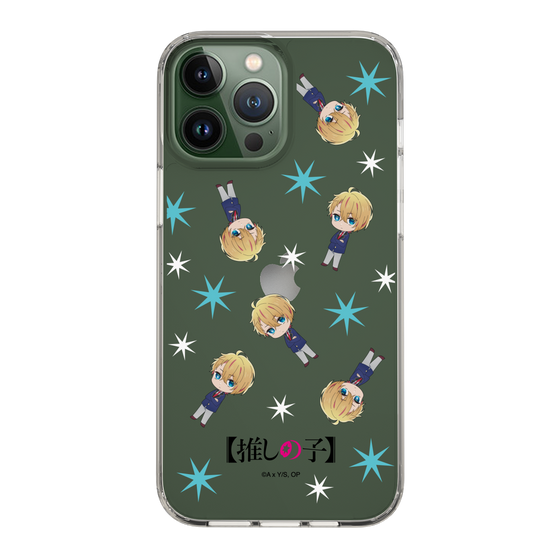 スリムプロテクションケース［ 【推しの子】 - アクア - ミニキャラ総柄 ］