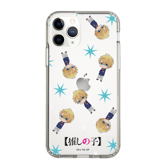 スリムプロテクションケース［ 【推しの子】 - アクア - ミニキャラ総柄 ］