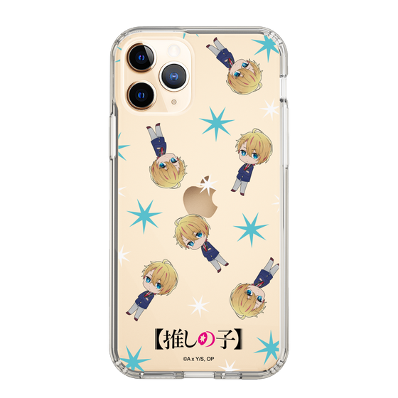 スリムプロテクションケース［ 【推しの子】 - アクア - ミニキャラ総柄 ］