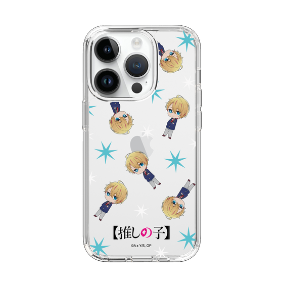 スリムプロテクションケース［ 【推しの子】 - アクア - ミニキャラ総柄 ］