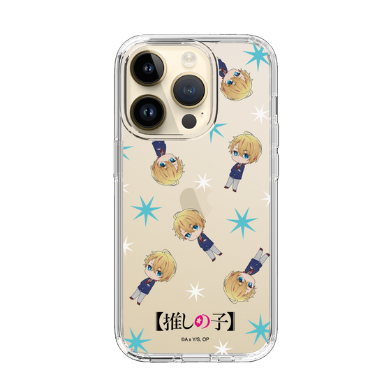 スリムプロテクションケース［ 【推しの子】 - アクア - ミニキャラ総柄 ］