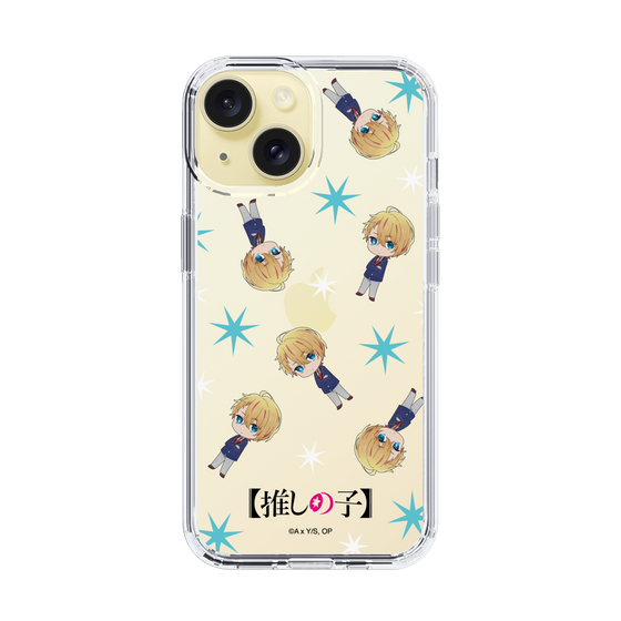 スリムプロテクションケース［ 【推しの子】 - アクア - ミニキャラ総柄 ］