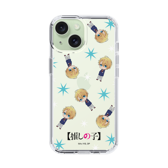 スリムプロテクションケース［ 【推しの子】 - アクア - ミニキャラ総柄 ］