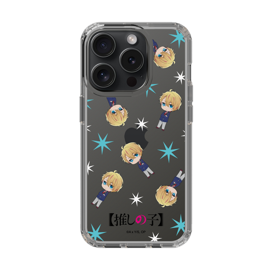 スリムプロテクションケース［ 【推しの子】 - アクア - ミニキャラ総柄 ］