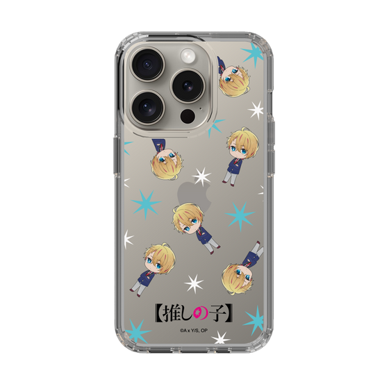 スリムプロテクションケース［ 【推しの子】 - アクア - ミニキャラ総柄 ］