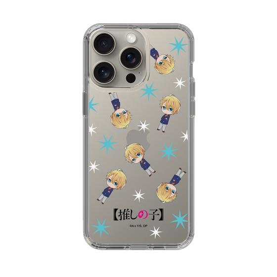 スリムプロテクションケース［ 【推しの子】 - アクア - ミニキャラ総柄 ］