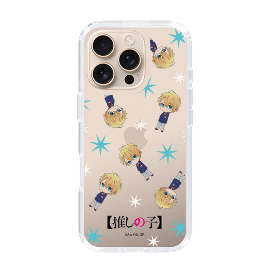 スリムプロテクションケース［ 【推しの子】 - アクア - ミニキャラ総柄 ］