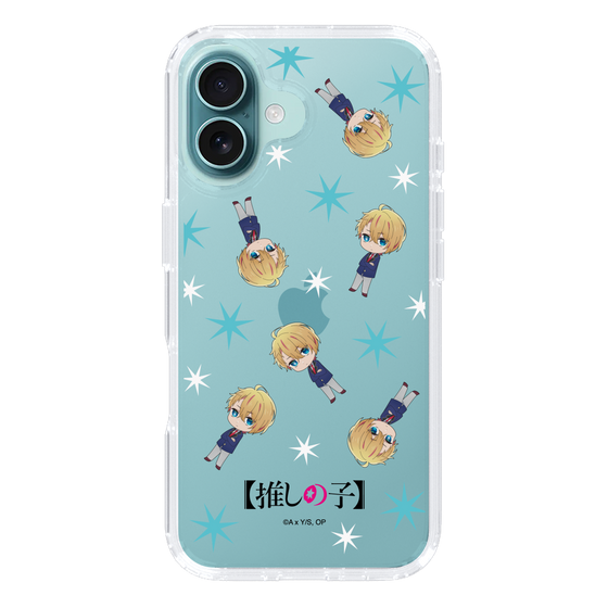 スリムプロテクションケース［ 【推しの子】 - アクア - ミニキャラ総柄 ］
