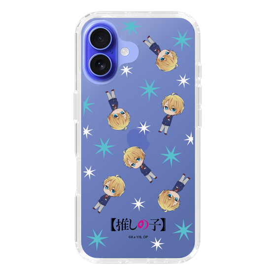 スリムプロテクションケース［ 【推しの子】 - アクア - ミニキャラ総柄 ］