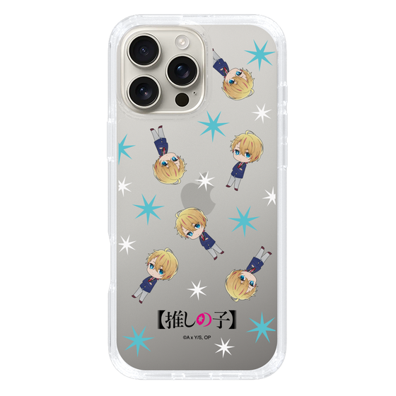スリムプロテクションケース［ 【推しの子】 - アクア - ミニキャラ総柄 ］