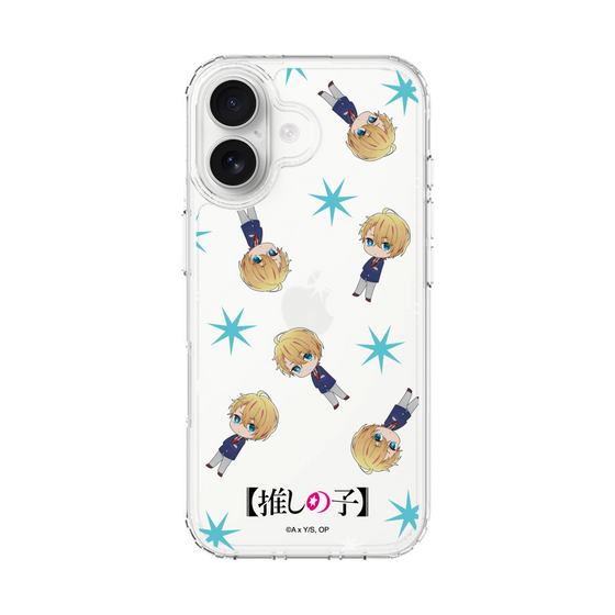 スリムプロテクションケース［ 【推しの子】 - アクア - ミニキャラ総柄 ］