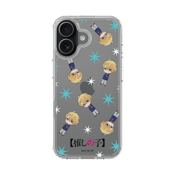 スリムプロテクションケース［ 【推しの子】 - アクア - ミニキャラ総柄 ］