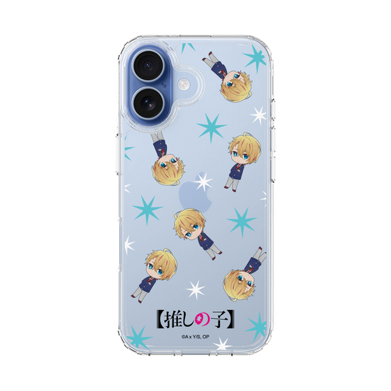 スリムプロテクションケース［ 【推しの子】 - アクア - ミニキャラ総柄 ］