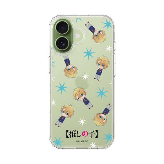 スリムプロテクションケース［ 【推しの子】 - アクア - ミニキャラ総柄 ］