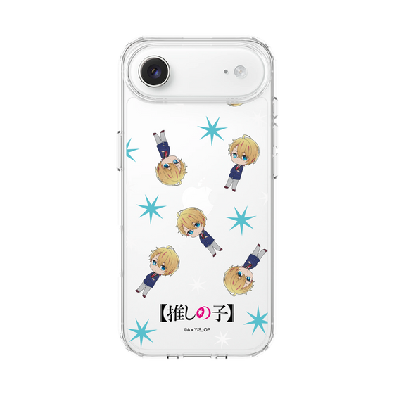 スリムプロテクションケース［ 【推しの子】 - アクア - ミニキャラ総柄 ］