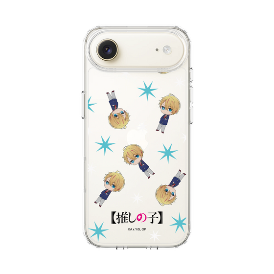 スリムプロテクションケース［ 【推しの子】 - アクア - ミニキャラ総柄 ］