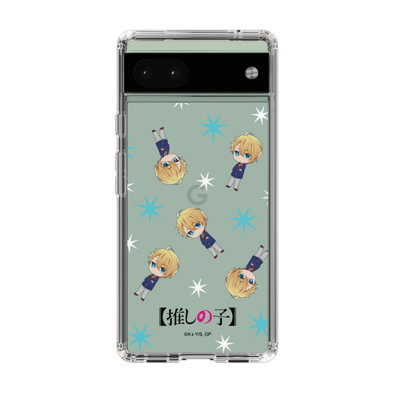 スリムプロテクションケース［ 【推しの子】 - アクア - ミニキャラ総柄 ］