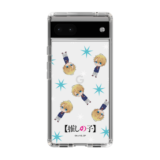 スリムプロテクションケース［ 【推しの子】 - アクア - ミニキャラ総柄 ］