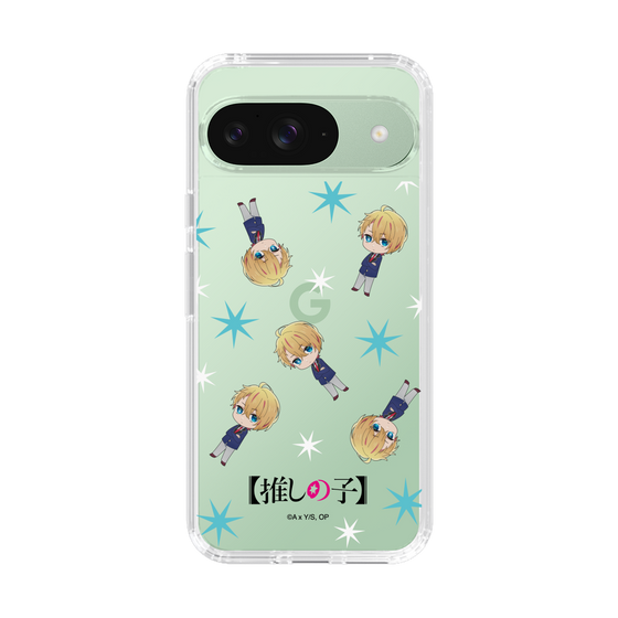 スリムプロテクションケース［ 【推しの子】 - アクア - ミニキャラ総柄 ］