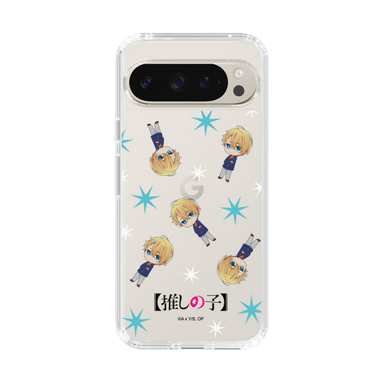 スリムプロテクションケース［ 【推しの子】 - アクア - ミニキャラ総柄 ］