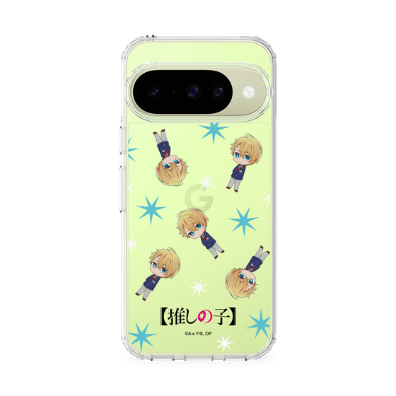 スリムプロテクションケース［ 【推しの子】 - アクア - ミニキャラ総柄 ］