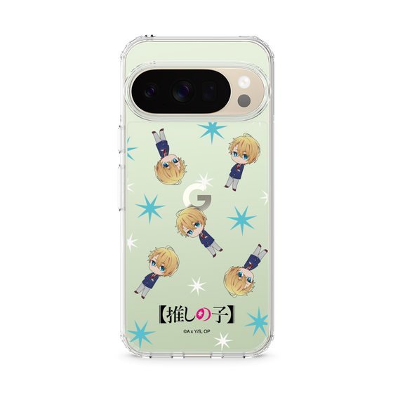 スリムプロテクションケース［ 【推しの子】 - アクア - ミニキャラ総柄 ］