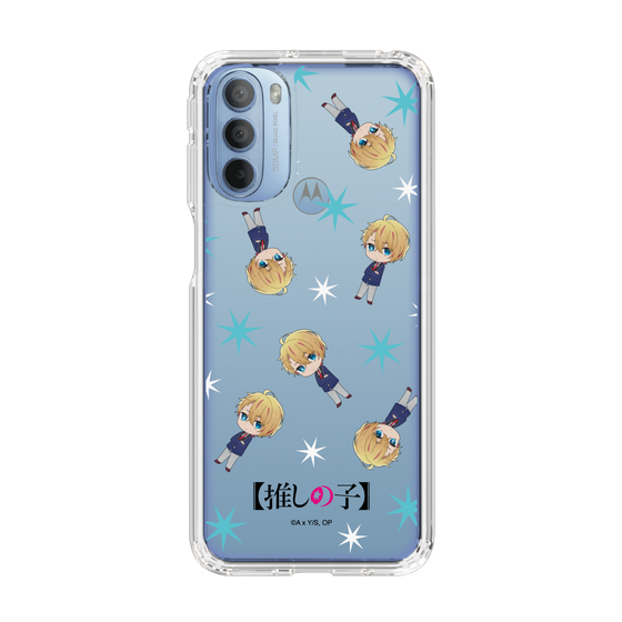 スリムプロテクションケース［ 【推しの子】 - アクア - ミニキャラ総柄 ］
