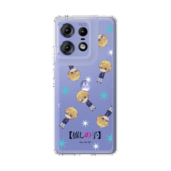 スリムプロテクションケース［ 【推しの子】 - アクア - ミニキャラ総柄 ］