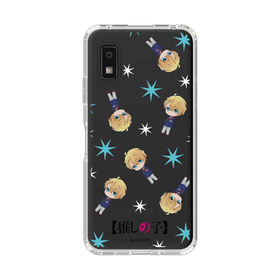 スリムプロテクションケース［ 【推しの子】 - アクア - ミニキャラ総柄 ］