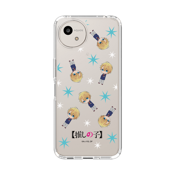 スリムプロテクションケース［ 【推しの子】 - アクア - ミニキャラ総柄 ］