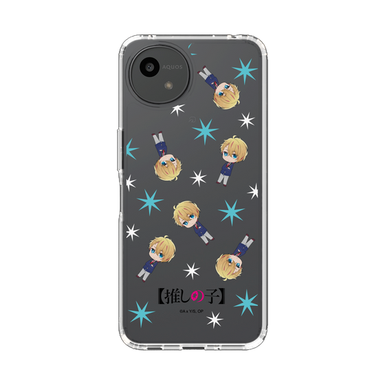 スリムプロテクションケース［ 【推しの子】 - アクア - ミニキャラ総柄 ］