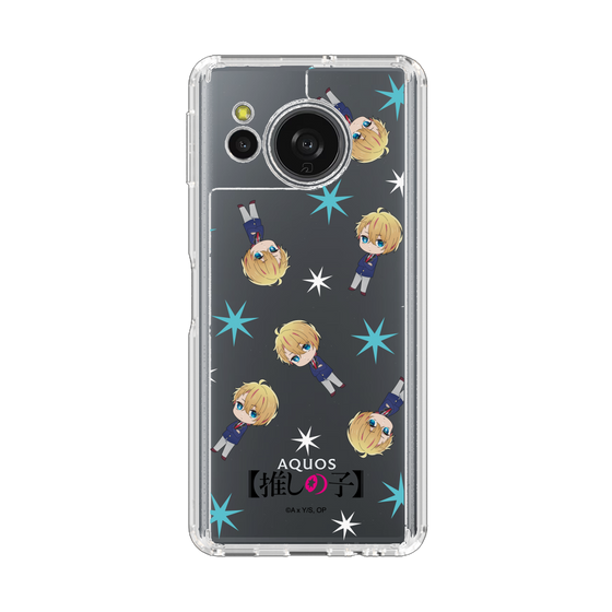 スリムプロテクションケース［ 【推しの子】 - アクア - ミニキャラ総柄 ］