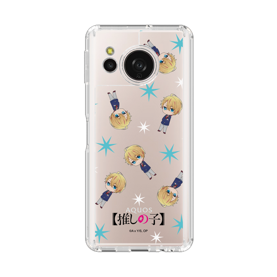 スリムプロテクションケース［ 【推しの子】 - アクア - ミニキャラ総柄 ］