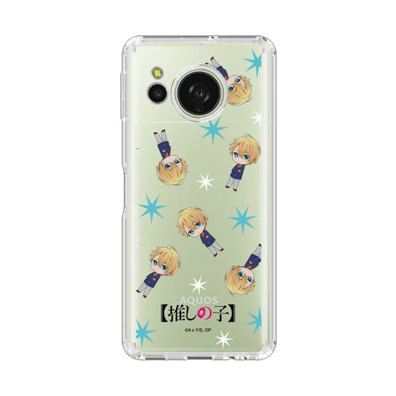 スリムプロテクションケース［ 【推しの子】 - アクア - ミニキャラ総柄 ］