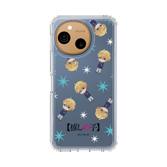 スリムプロテクションケース［ 【推しの子】 - アクア - ミニキャラ総柄 ］