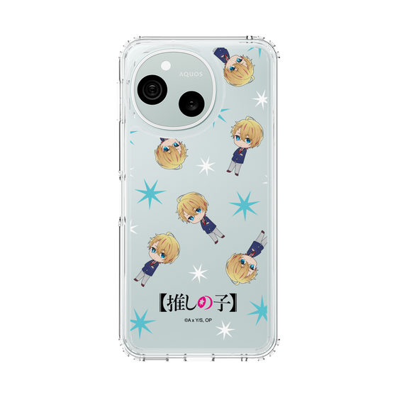 スリムプロテクションケース［ 【推しの子】 - アクア - ミニキャラ総柄 ］