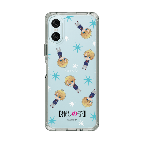 スリムプロテクションケース［ 【推しの子】 - アクア - ミニキャラ総柄 ］