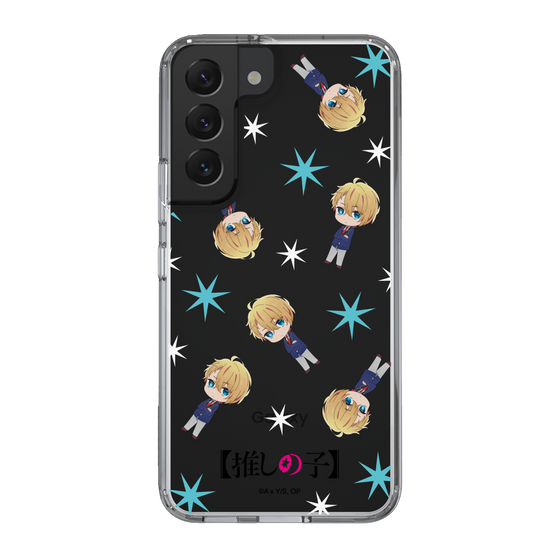 スリムプロテクションケース［ 【推しの子】 - アクア - ミニキャラ総柄 ］