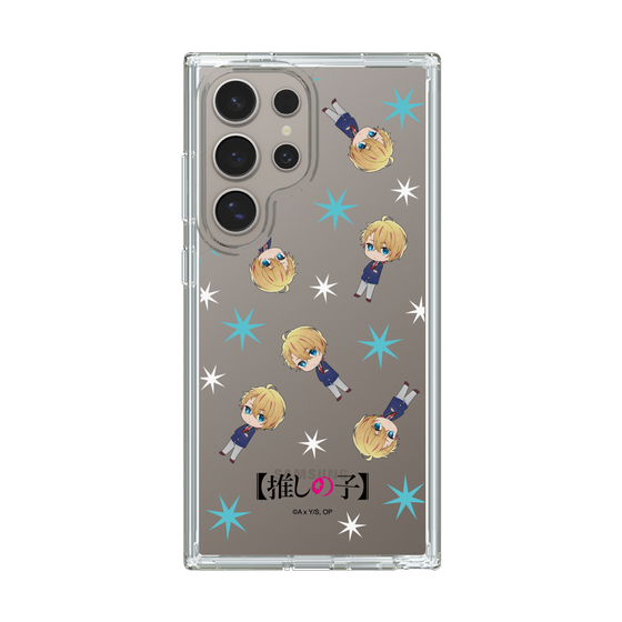 スリムプロテクションケース［ 【推しの子】 - アクア - ミニキャラ総柄 ］