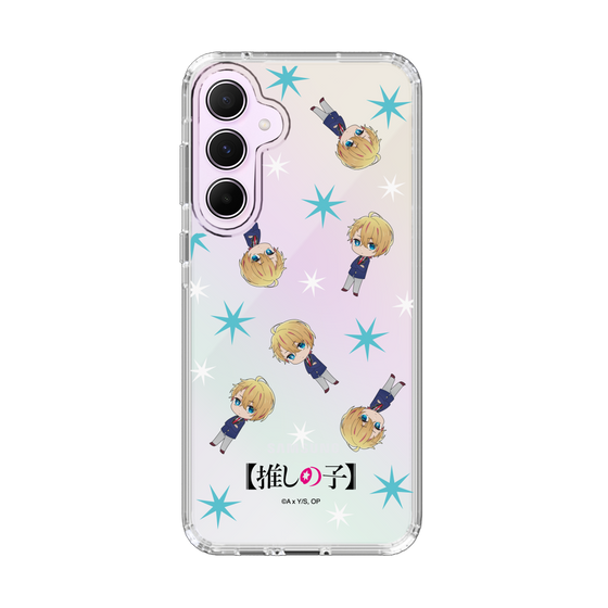 スリムプロテクションケース［ 【推しの子】 - アクア - ミニキャラ総柄 ］
