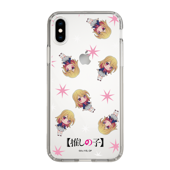 スリムプロテクションケース［ 【推しの子】 - ルビー - ミニキャラ総柄 ］