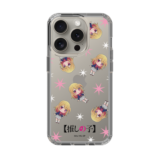 スリムプロテクションケース［ 【推しの子】 - ルビー - ミニキャラ総柄 ］