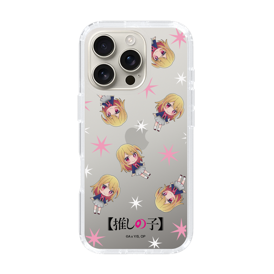 スリムプロテクションケース［ 【推しの子】 - ルビー - ミニキャラ総柄 ］