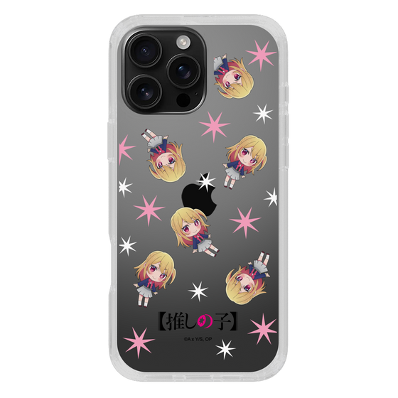 スリムプロテクションケース［ 【推しの子】 - ルビー - ミニキャラ総柄 ］